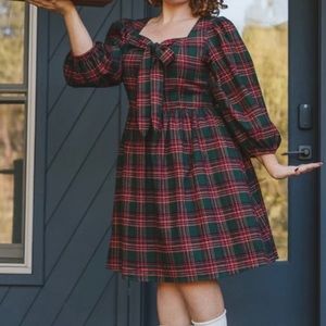 Ivy City Co plaid dress Margo